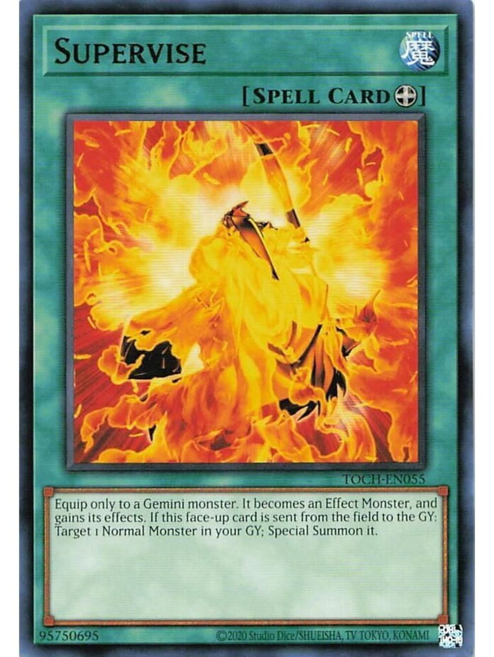 Yu-Gi-Oh! TCG 2020 Supervise NM TOCH